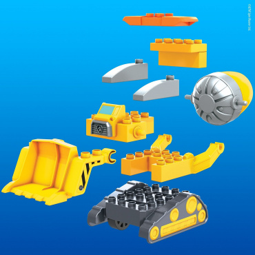 GYW91 Набор игровой Mega Bloks Щенячий патруль Крепыш и бетономешалка